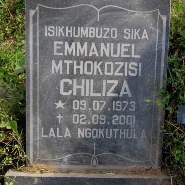 CHILIZA Emmanuel Mthokozisi 1973-2001