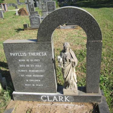 CLARK Phyllis Theresa 1925-1984