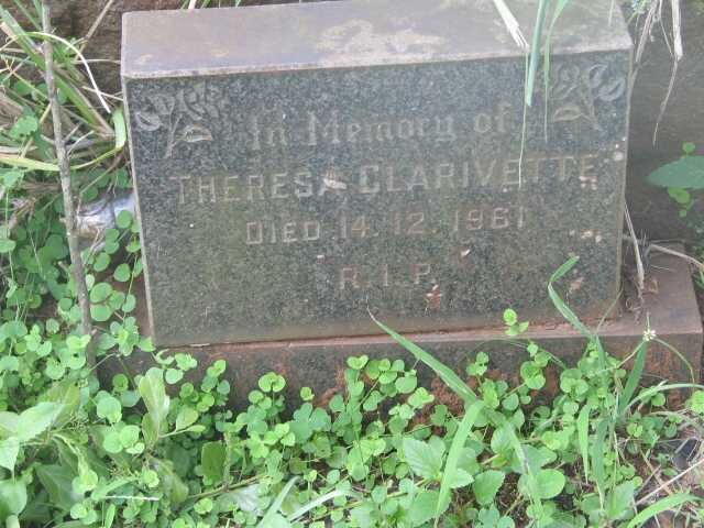 CLARIVETTE Theresa -1961