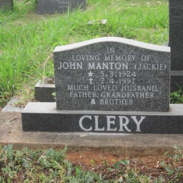 CLERY John Manton 1924-1997