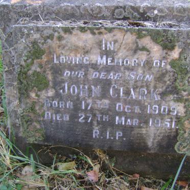 CLARK John 1909-1951
