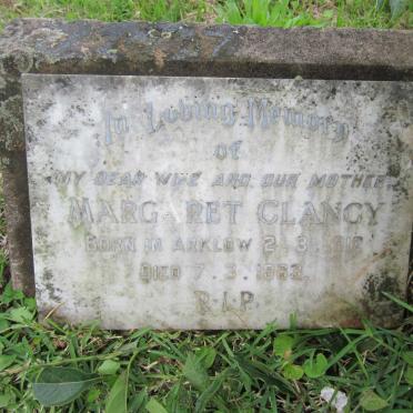 CLANCY Margaret 1912-1963