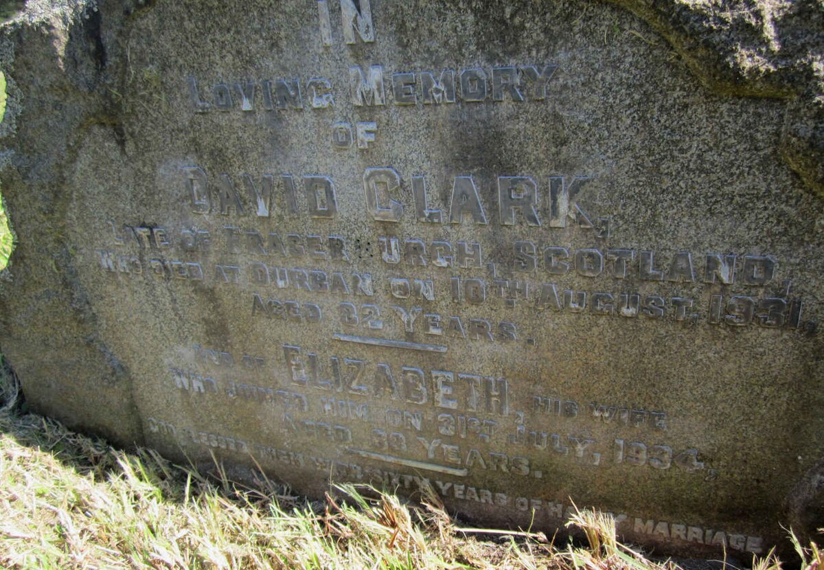 CLARK David -1931 &amp; Elizabeth -1934