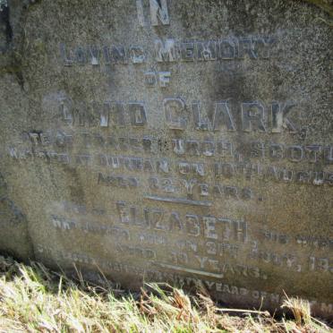 CLARK David -1931 &amp; Elizabeth -1934