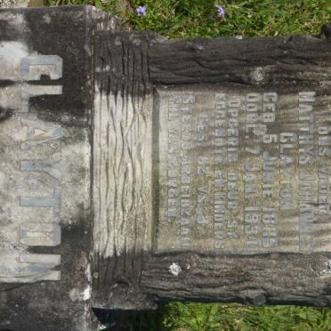 CLAYTON Matthys Johannes 1885-1934