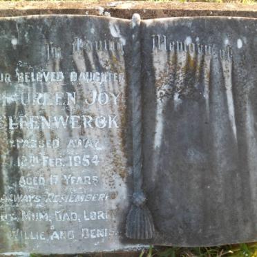 CLEENWERCK Maureen Joy -1954