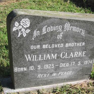 CLARKE William 1925-1974