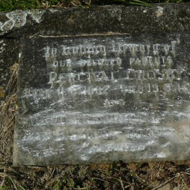 CROSBY Percival 1882-1932 &amp; Maud Beatrice 1890-1964