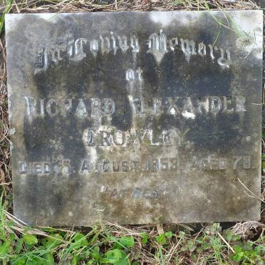 CROWLEY Richard Alexander -1953 &amp; Anne Elizabeth -1950 