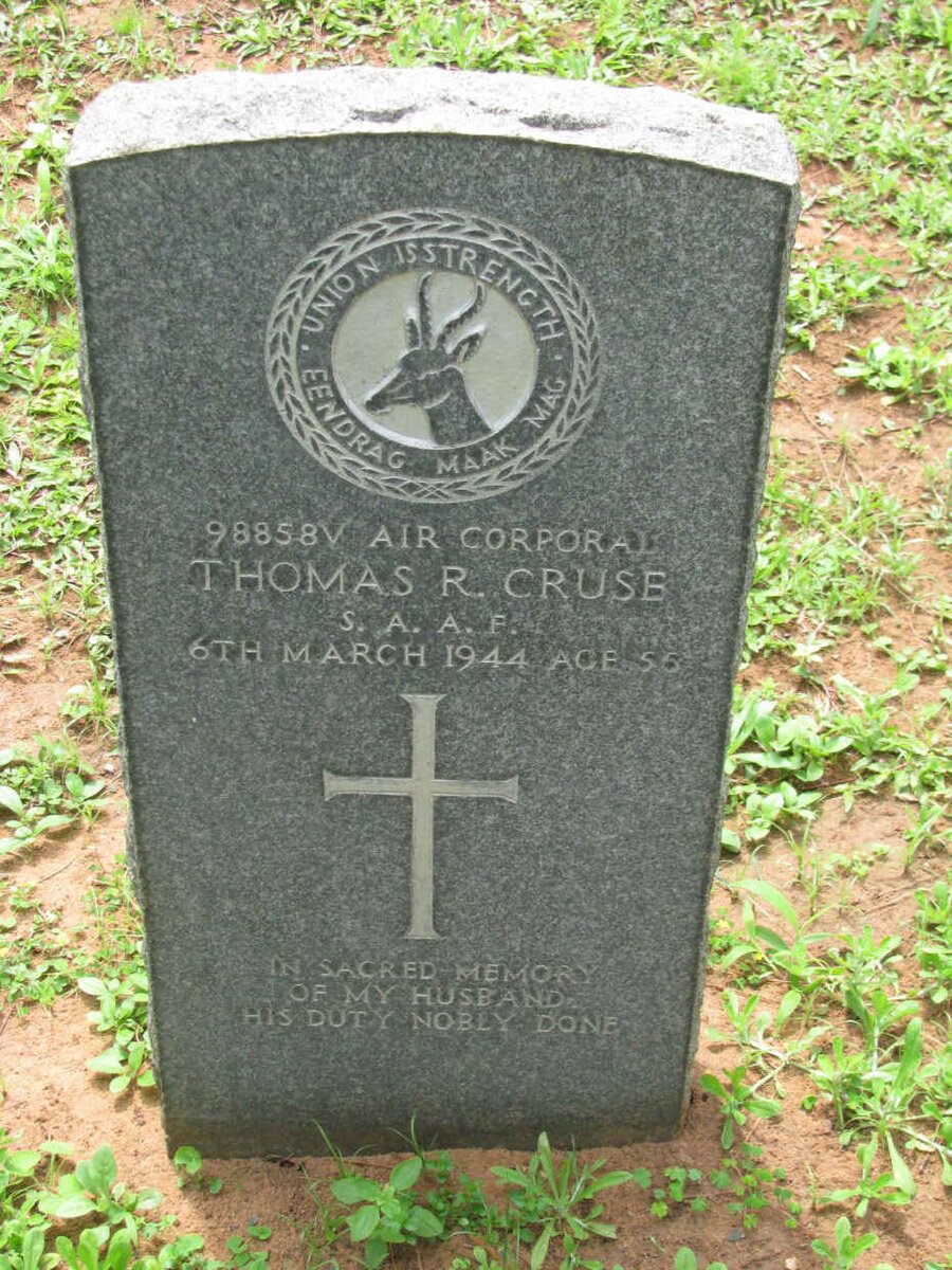 CRUSE Thomas R. -1944