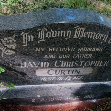 CURTIN David Christopher 1940-1985