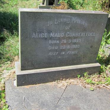 CUMBERLEDGE Alice Maud 1893-1980