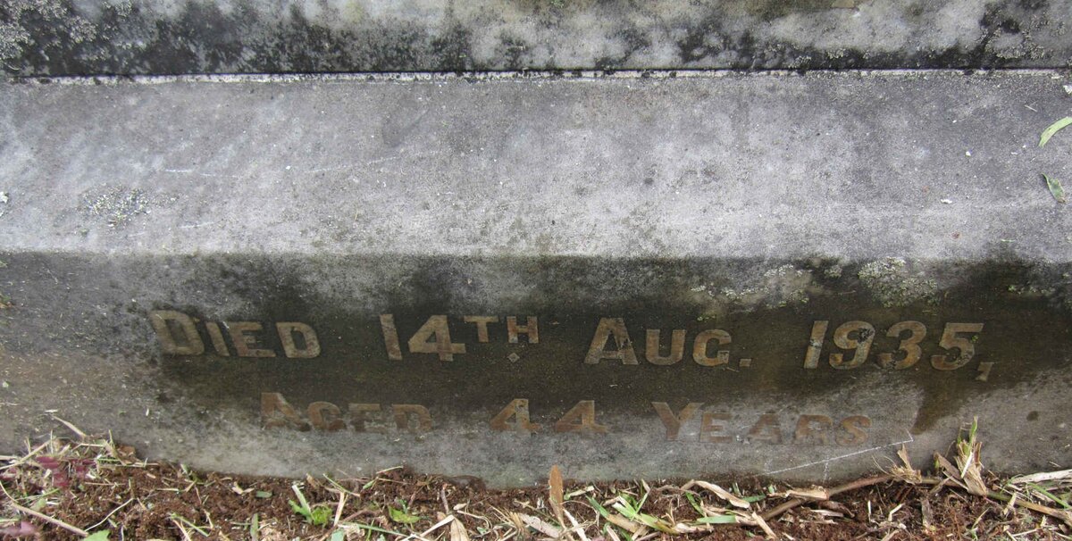 CUNNIFFE Joseph Patrick -1935