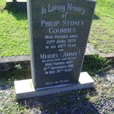 COOMBES Philip Sydney -1978 &amp; Muriel -1990