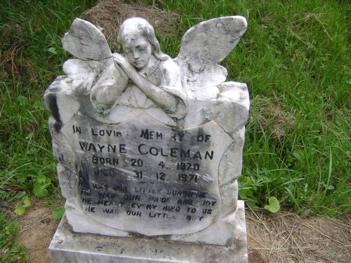 COLEMAN Wayne 1970-1971