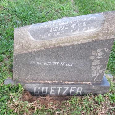 COETZER Jacobus Willem 1895-1975