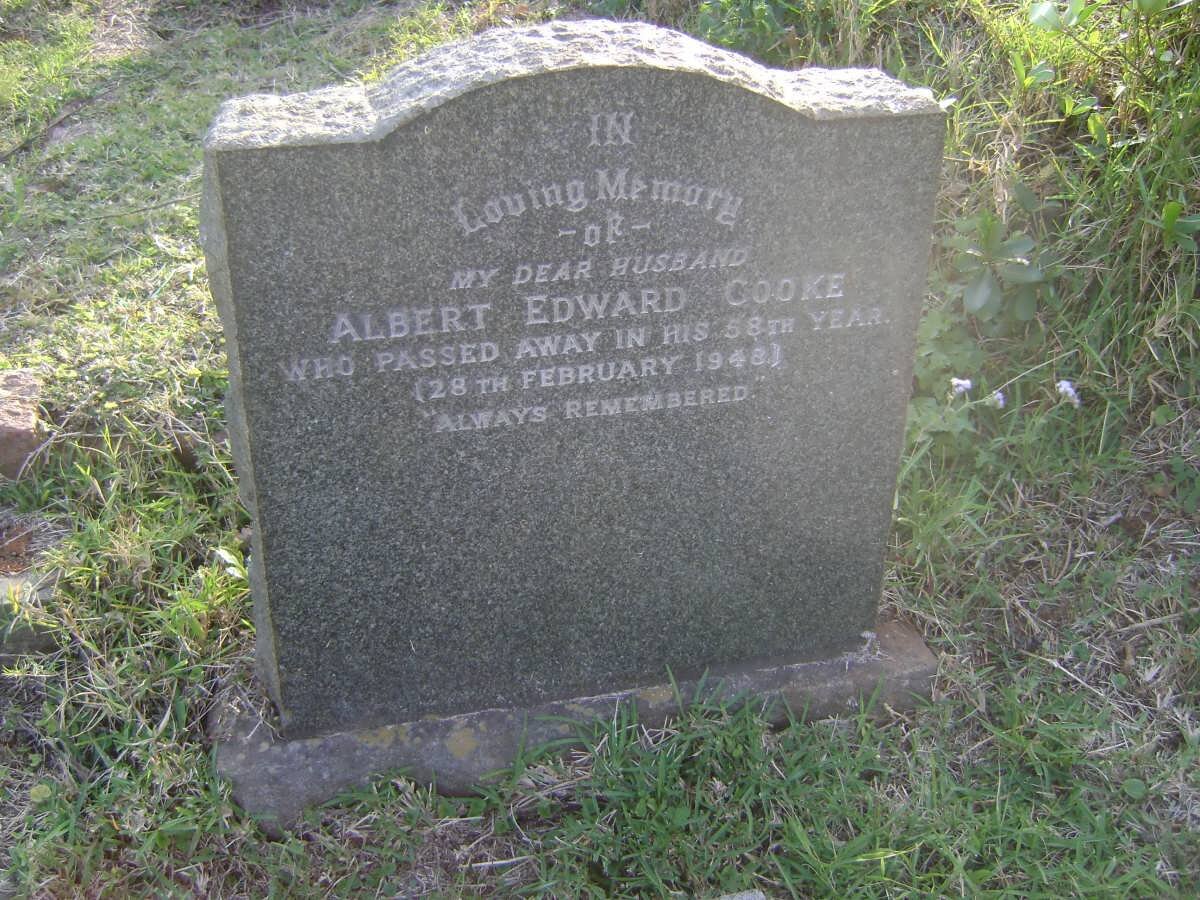 COOKE Albert Edward -1948
