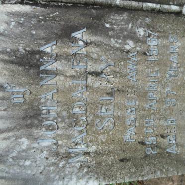 COHEN Gladys Elizabeth -1974 :: SELBY Johanna Magdalena -1967 