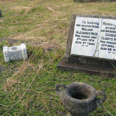 COSSEY Eric Tyndall -1970 :: MILES William Alexander -1974 &amp; Catherine Gladys -1937