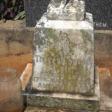 COLE Theresa Sarah -1954