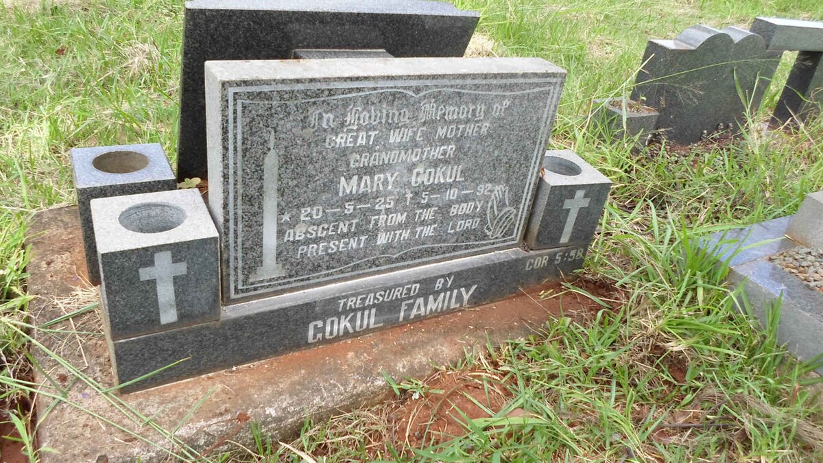 COKUL Mary 1925-1992