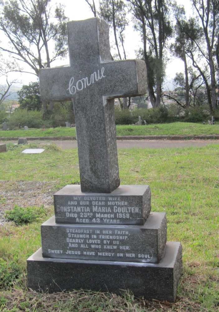 COULTER Constantia Maria -1958
