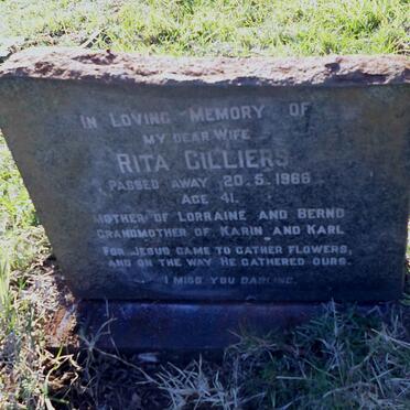 CILLIERS Rita -1966