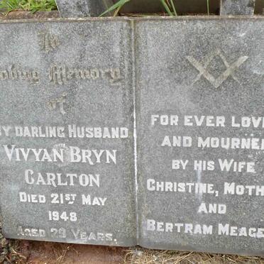 CARLTON Vivyan Bryn -1948