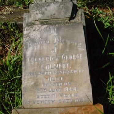 CALVERT Frederick George -1944