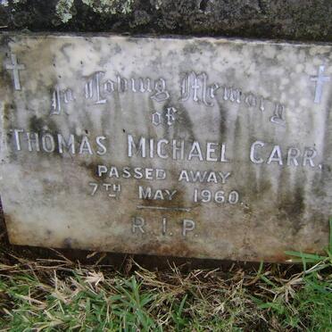 CARR Thomas Michael -1960