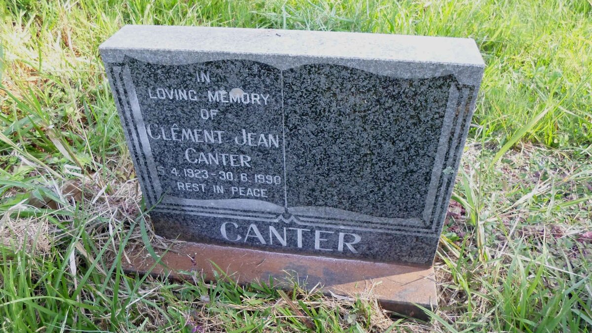 CANTER Clement Jean 1923-1990