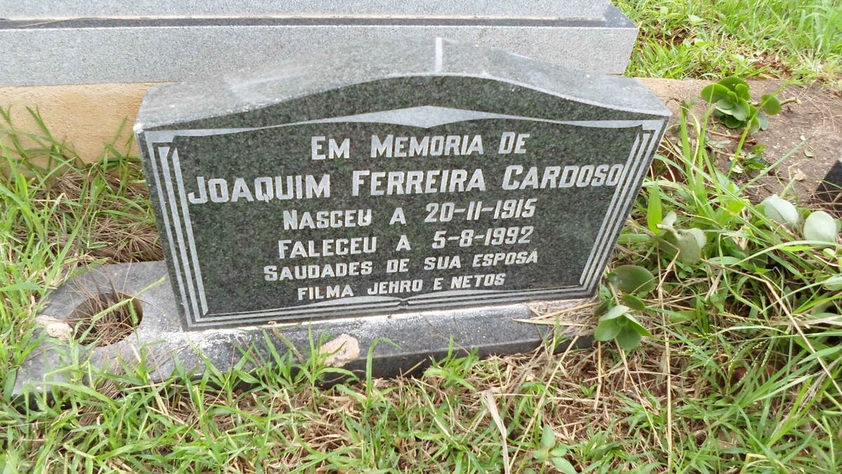 CARDOSO Joaquim Ferreira 1915-1992