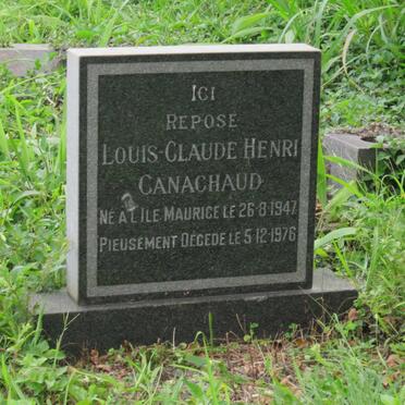 CANACHAUD Louis-Claude Henri 1947-1976