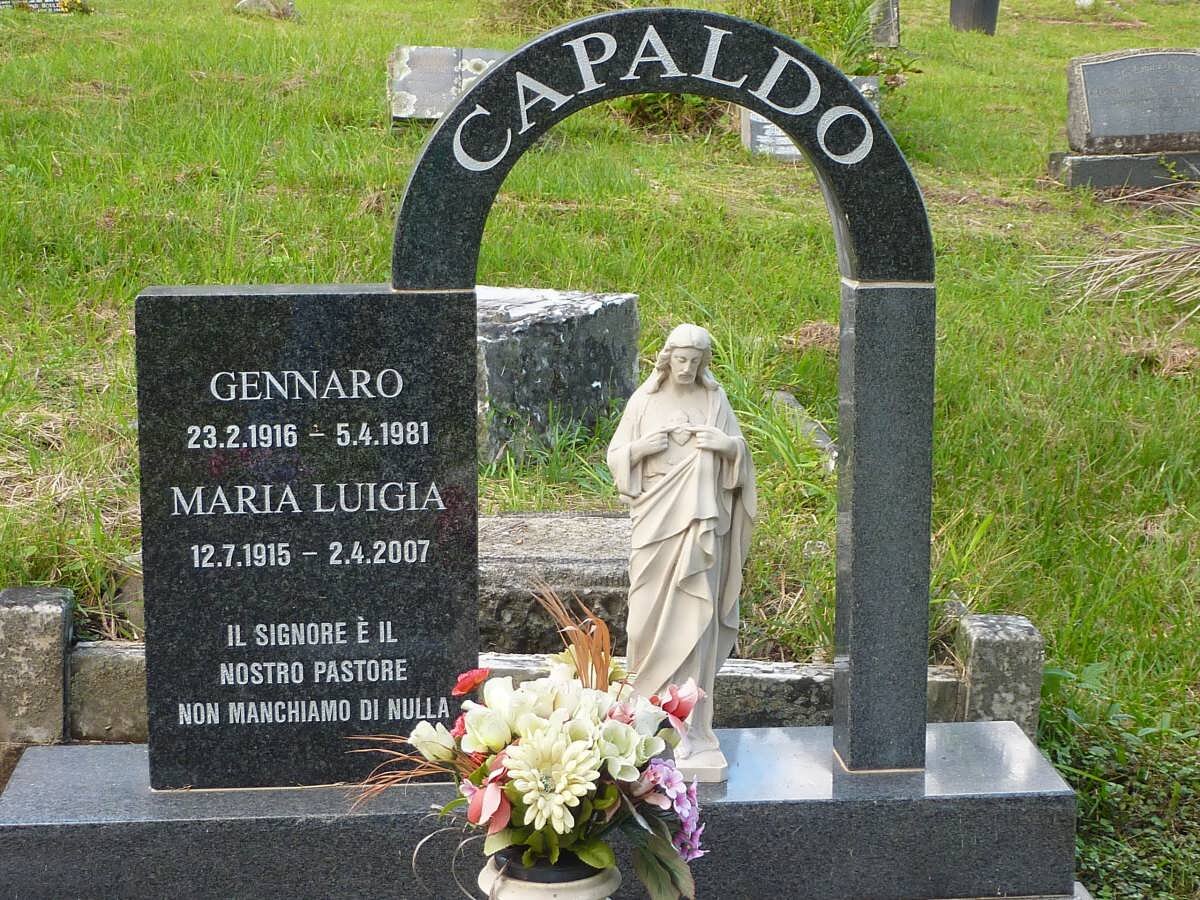 CAPALDO Gennaro 1916-1981 &amp; Maria Luigia 1915-2007