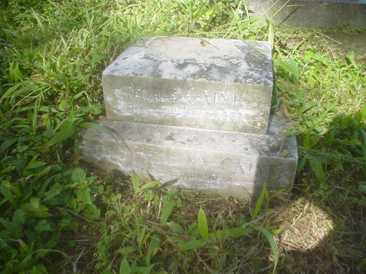 CAINE John -1937 &amp; Lucy Helena -1940