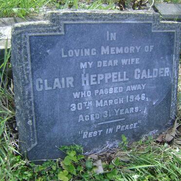 CALDER Clair Heppel -1946