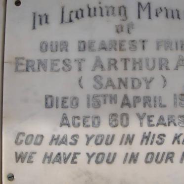 ALLEN Ernest Arthur -1971