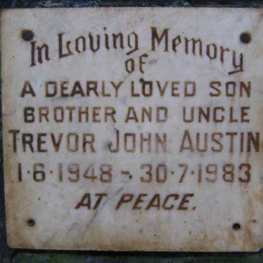 AUSTIN Trevor John 1948-1983