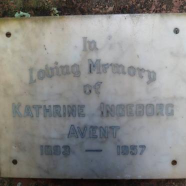 AVENT Kathrine Ingeborg 1893-1957