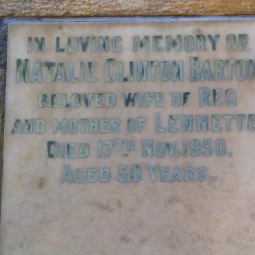 BARTON Natalie Clinton -1950