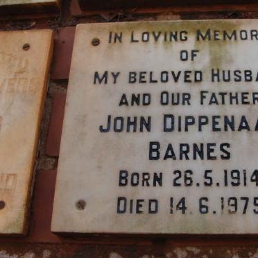 BARNES John Dippenaar 1914-1975