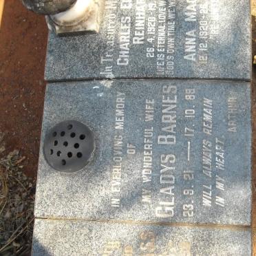 BARNES Gladys 1921-1989