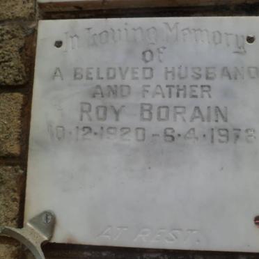 BORAIN Roy 1920-1978