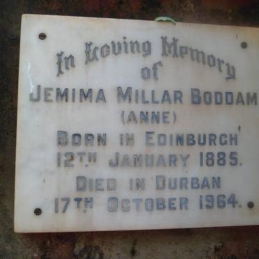 BODDAM Jemima Millar 1885-1964