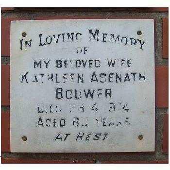 BOUWER Kathleen Asenath -1974