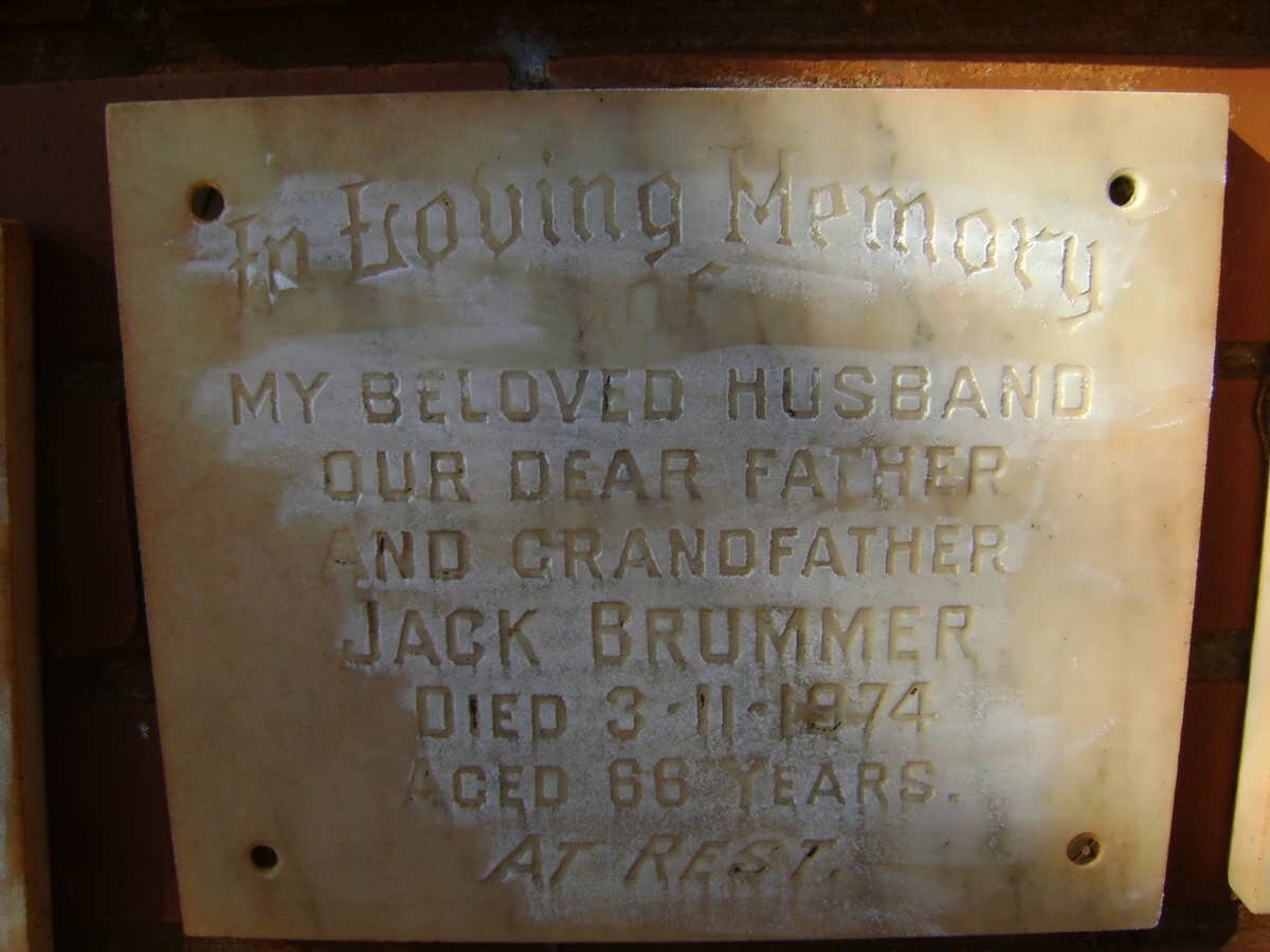 BRUMMER Jack -1974