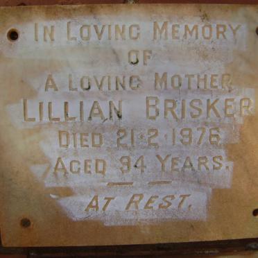 BRISKER Lillian -1976