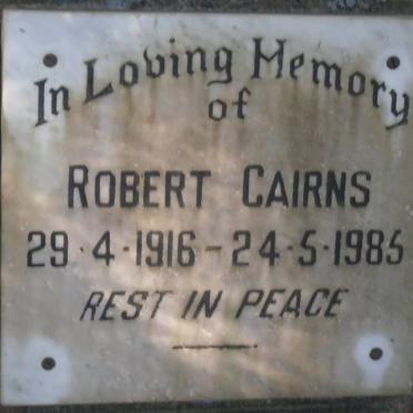 CAIRNS Robert 1916-1985