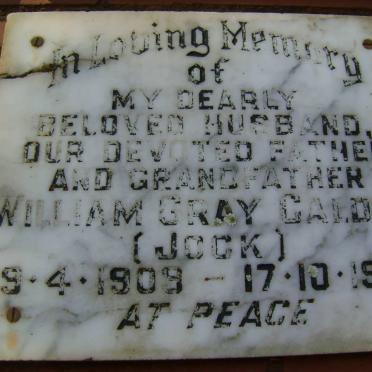 CALDER William Gray 1909-1979