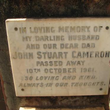 CAMERON John Stuart -1961